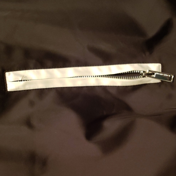 NWT Karl lagerfeld XL,XXL BLACK/WHITE MAN JACKET COLOR BLOCK BOMBER - Picture 12 of 16